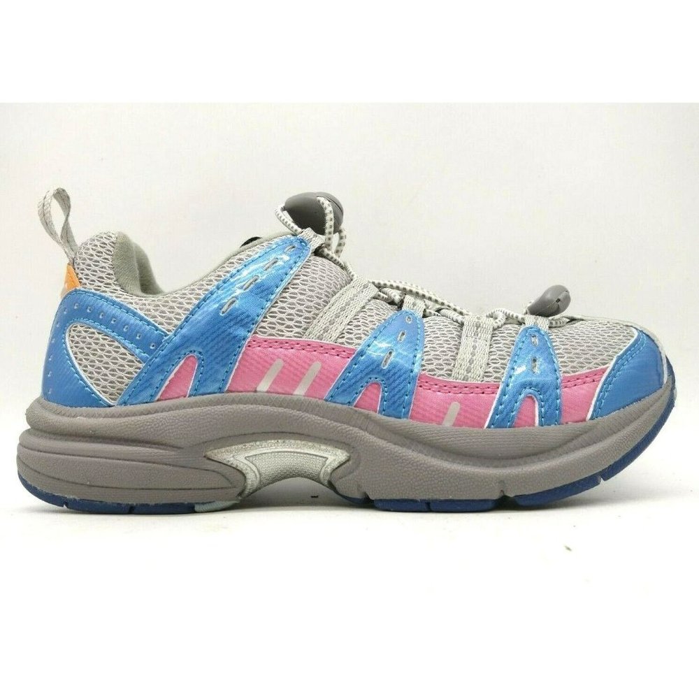 Dr Comfort Refresh Gray Mesh Adjustable Fit Slip On Sneakers Shoes Women's 6.5 M